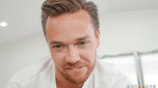 Kyle Mason is massaging Kira Noir