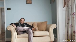 Jasmine Brooks is sucking Danny's monster cock