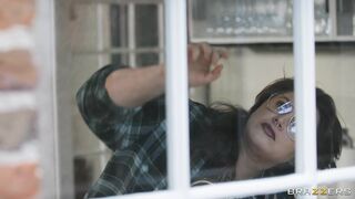 Jasmine Brooks is sucking Danny's monster cock