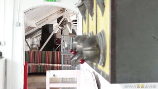 Alice Romain posing nude for her lover