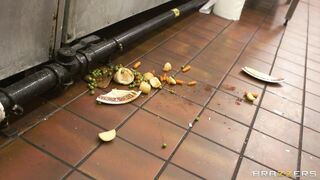 Jasmine Jae gets stiff dick from the rear