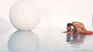 Nikki Benz taking large dick in her butt