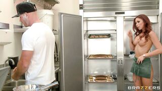 Monique Alexander undressing and teasing