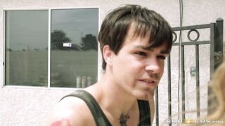 Keisha Grey and her buddies finds an empty pool to skate