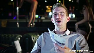 Sienna Day dancing in the strip club