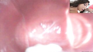 Casey Calvert gets her anus stretched with an anal speculum