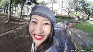 Asian bitch Sharon Lee has a big perfect ass