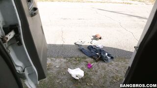 Natalia Mendez takes juicy facial cumshot