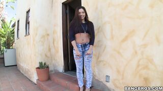 Morgan Lee teasing us outdoor