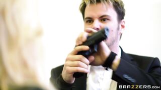 Sexy agent Candy Sexton shows her skills as she protects Danny