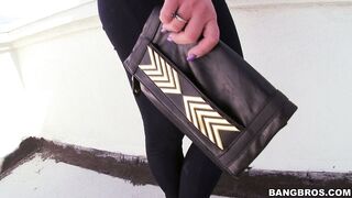 Olivia Austin has large juicy melons