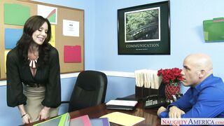 Kendra Lust seducing her employee in her office