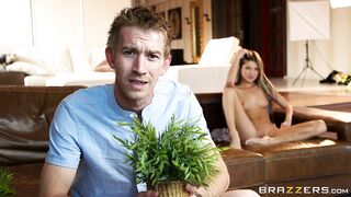 Gina Gerson gets her face and tits cum-sprayed